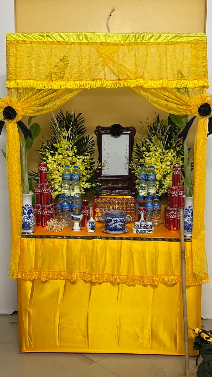 lập bàn thờ vong tại nhà